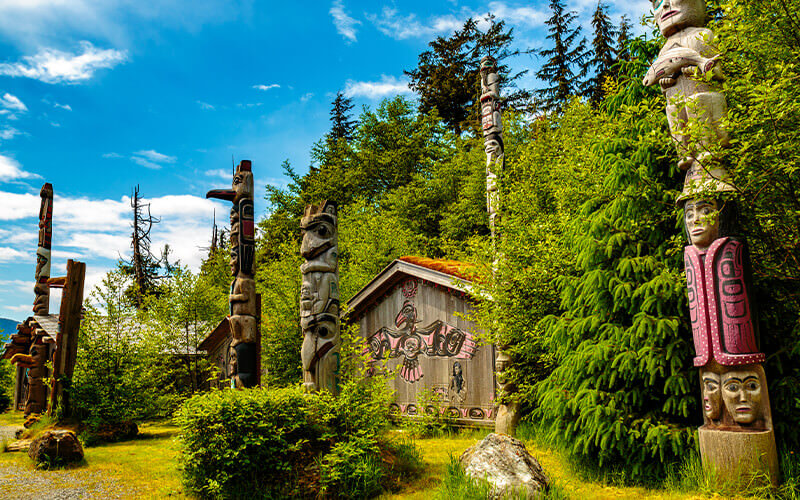 Native American Totem Poles - Alaska