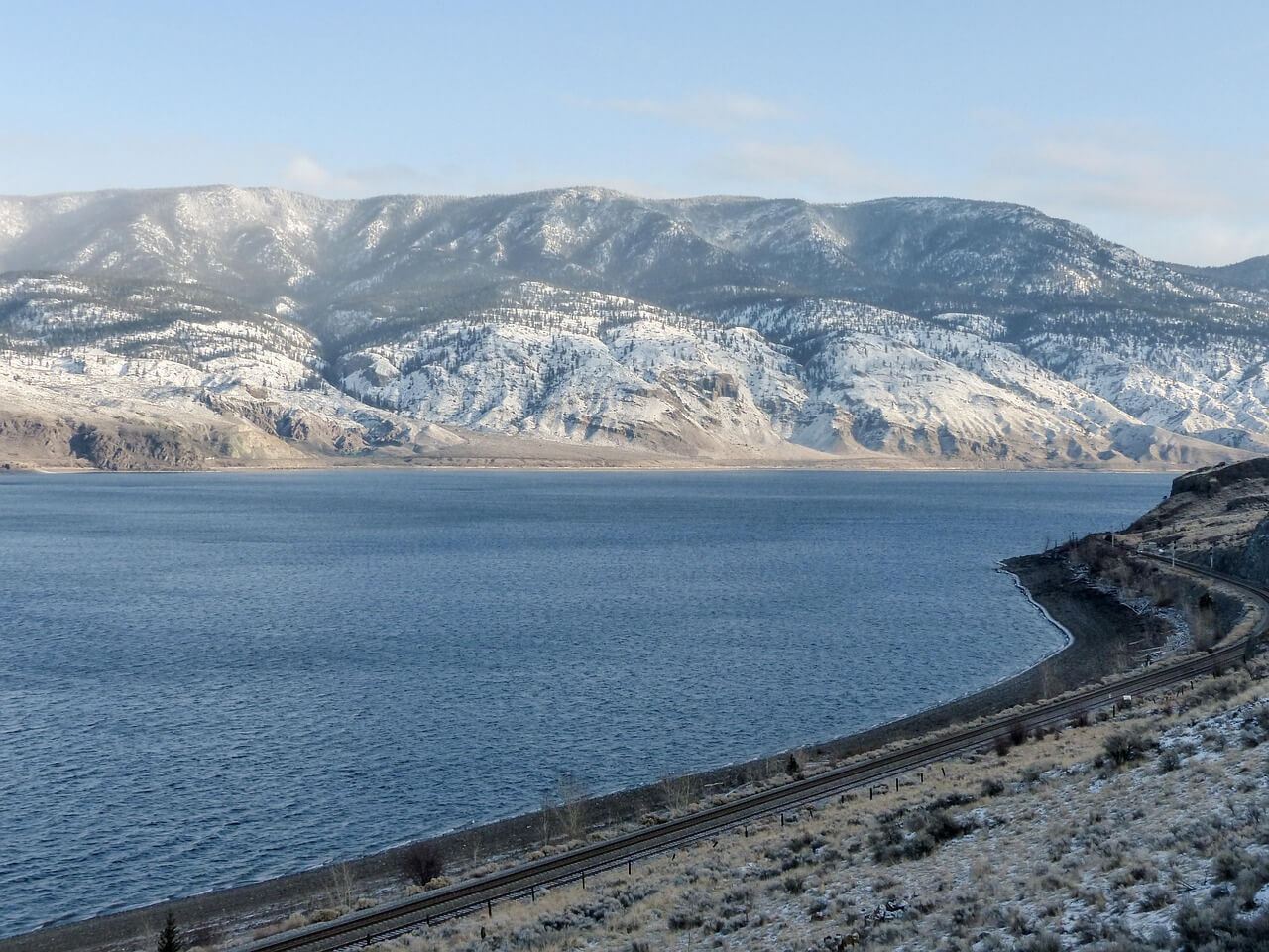 Lac Kamloops - Colombie-Britannique - Canada