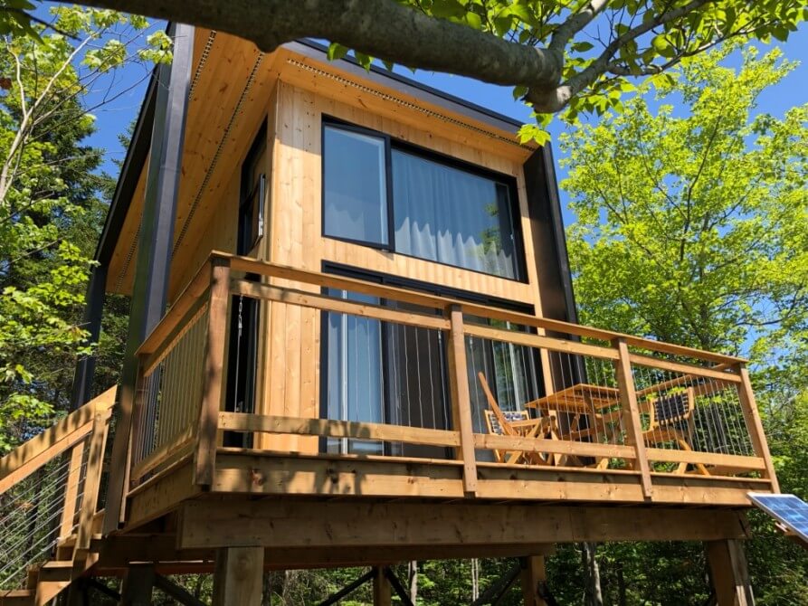 In the heart of nature in the Eastern Townships