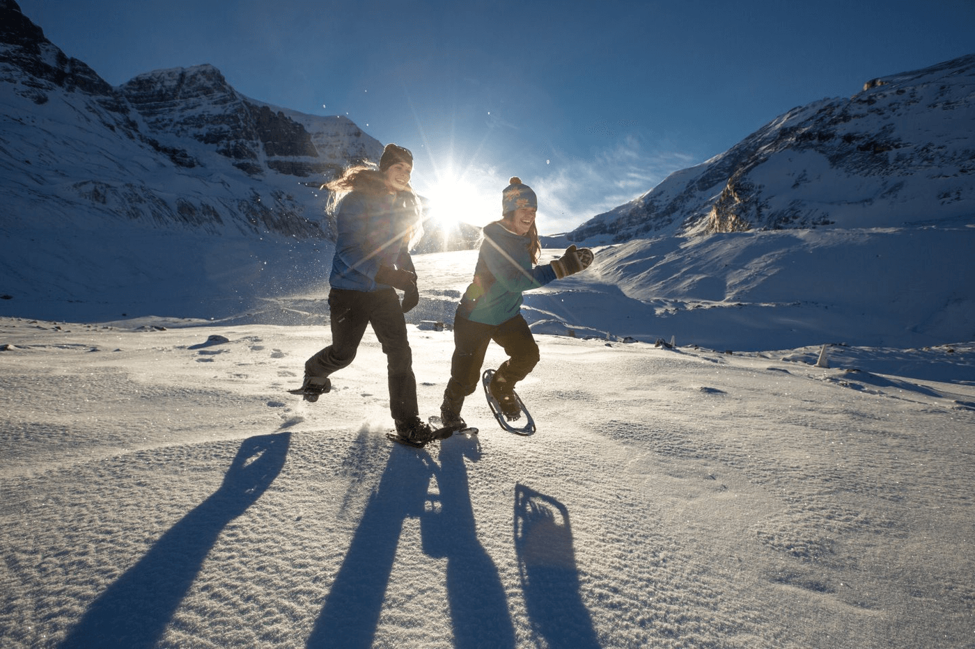 Tour en raquettes à neige - Jasper - Alberta