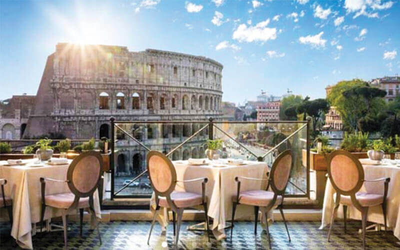 Des Restaurants sur les Toits du Monde Entier